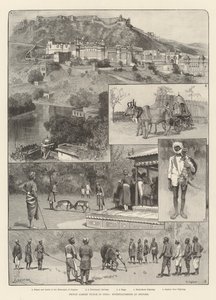 Prinssi Albert Victor Intiassa, Entertainments at Jeypore